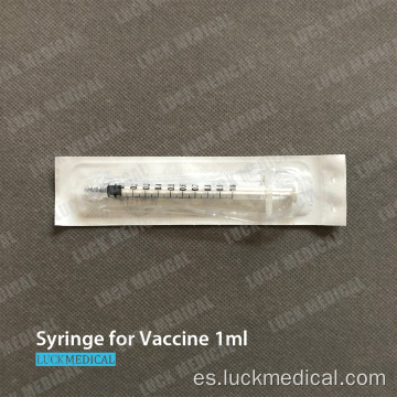 Jeringa vacía especial para vacuna 1 ml